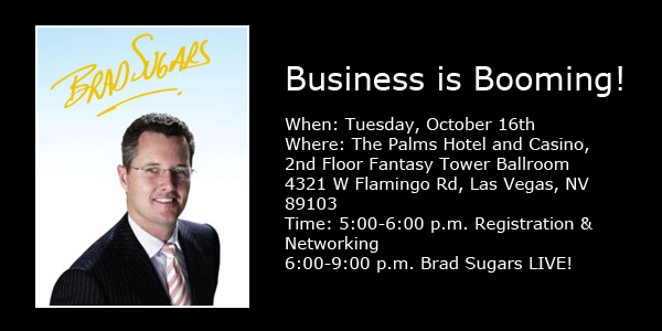 Business is Booming! with Brad Sugars